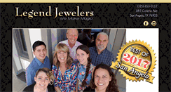Desktop Screenshot of legendjewelers.com