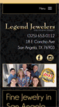 Mobile Screenshot of legendjewelers.com